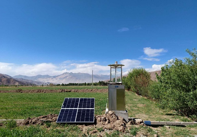 自動蟲情測報燈工作流程介紹