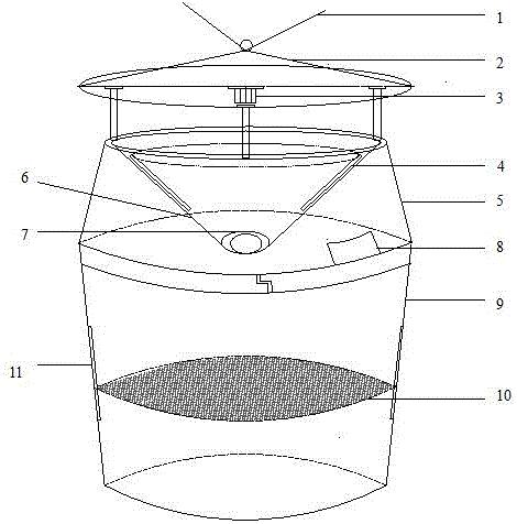 蟲情監(jiān)測設(shè)備CAD圖紙