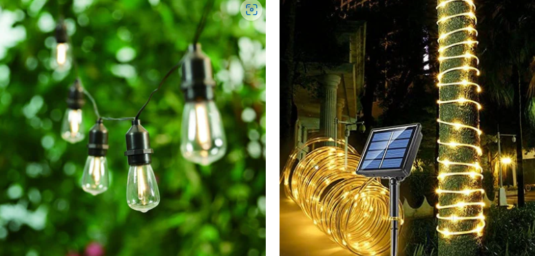 戶外燈的類型及其吸引蟲子的潛力