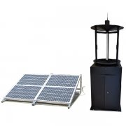 太陽能自動蟲情測報燈為糧食安全做保障